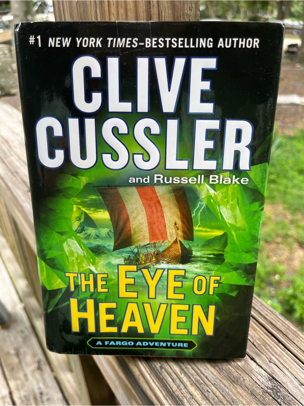 Clive Cussler The Eye of Heaven 1st Edition Hard Cover Thriller Action Packed